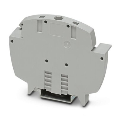 Phoenix Contact E-UTWE 6 Series End Clamp for Use with Din Rail