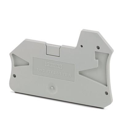 Phoenix Contact End Cover for Use with DIN Rail Terminal Blocks