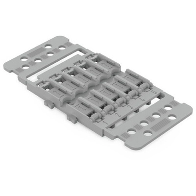 Wago 221 Series Mounting Carrier for Use with DIN Rail Terminal