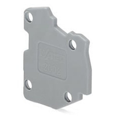 Wago TOPJOB S Series End Plate for Use with DIN Rail Terminal Block