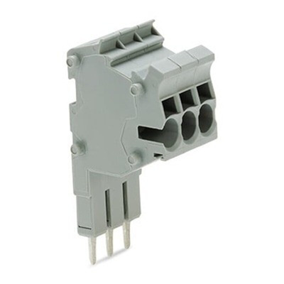 Wago TOPJOB S Series Modular Connector for Use with DIN Rail Terminal Block, 24A