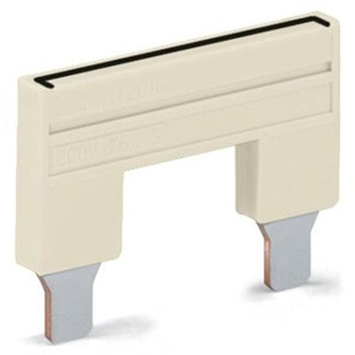 Wago TOPJOB S Series Jumper for Use with DIN Rail Terminal Block, 57A