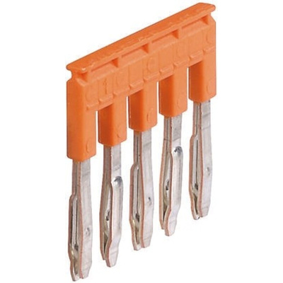 Entrelec JB6 Series Jumper Bar for Use with Terminal Block