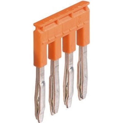 Entrelec JB8 Series Jumper Bar for Use with Terminal Block