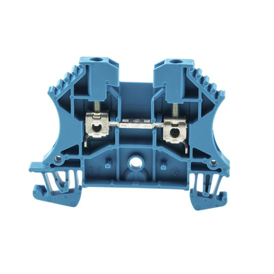 Weidmuller WDU Series Blue Feed Through Terminal Block, 2.5mm², Single-Level, Screw Termination, ATEX