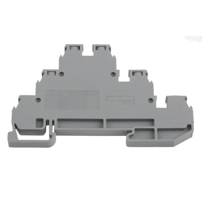 Entrelec SNA Series Grey Multi Level Terminal Block, 2.5mm², Triple-Level, Screw Termination