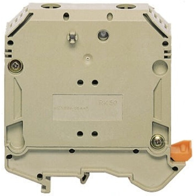 RS PRO Brown DIN Rail Terminal Block, 16 → 50mm²