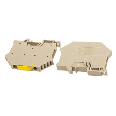 RS PRO Brown Disconnect Terminal Block, 0.2 → 4, Screw Termination