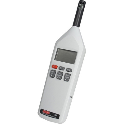 RS PRO Handheld Hygrometer, Max Temperature +100 °C, +212 °F, Max Humidity 100%RH