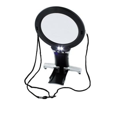 RS PRO Illuminated Magnifier, 2 x Magnification
