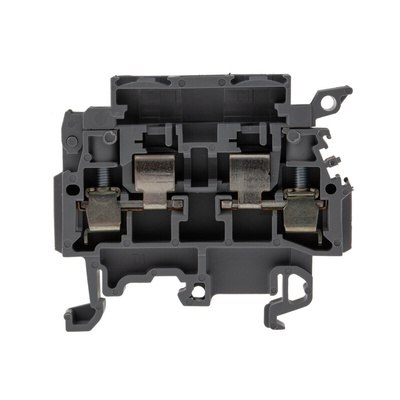 Entrelec MA Series Grey Fused DIN Rail Terminal, 4mm², Screw Termination, Fused