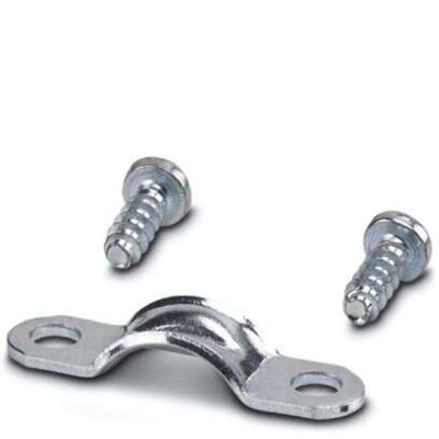 Phoenix Contact HSR Series Strain Relief Clamp for Use with DIN Rail Terminal Blocks
