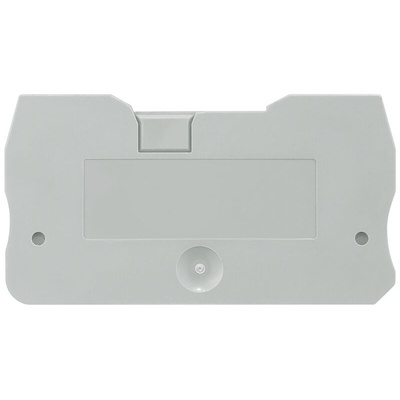 Siemens 8WH9001 Series End Cover for Use with DIN Rail Terminal Blocks