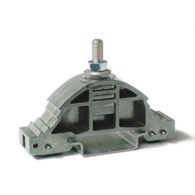 RS PRO Grey DIN Rail Terminal Block, 25mm², 1-Level, Bolt Termination