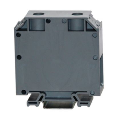RS PRO Grey Feed Through Terminal Block, 95mm², 1-Level, Cage Clamp Termination