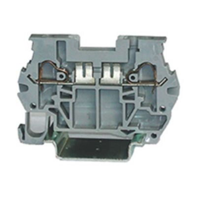 RS PRO Grey Component Terminal Block, 2.5mm², 1-Level, Spring Termination