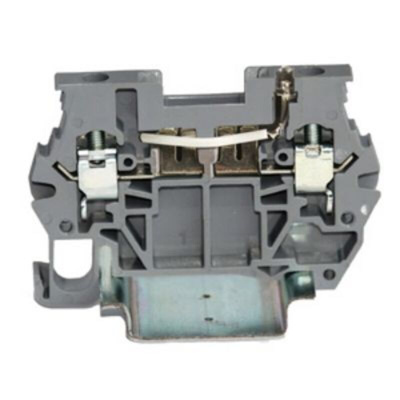 RS PRO Grey Component Terminal Block, 2.5mm², 1-Level, Clamp Termination
