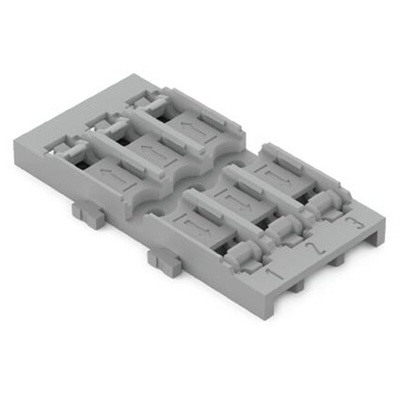 Wago 221 Series Mounting Carrier for Use with DIN Rail Terminal