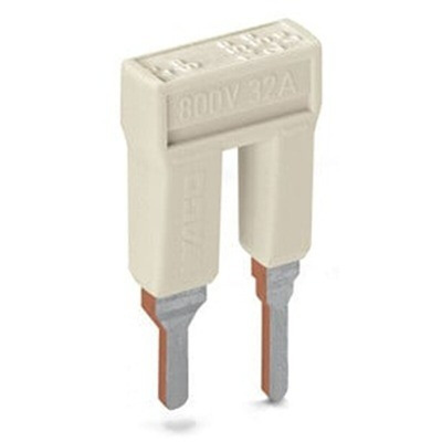 Wago TOPJOB S Series Step-down Jumper for Use with DIN Rail Terminal Block, 32A
