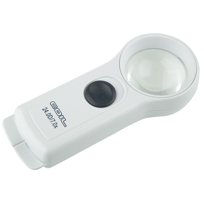Coil Illuminated Magnifier, 7 x Magnification, 45mm Diameter
