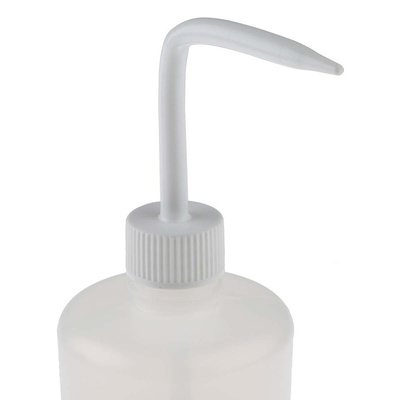 RS PRO 500ml LDPE Narrow Neck Wash Bottle