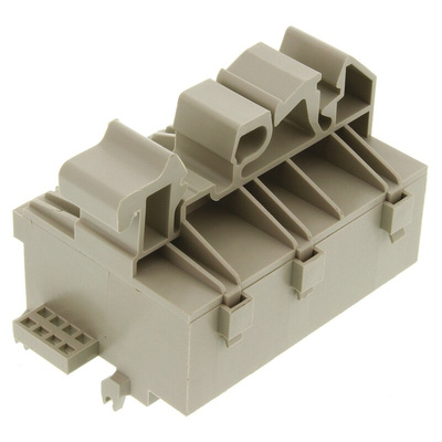 RS PRO Grey Feed Through Terminal Block, 0.5 → 2.5mm², Screw Termination