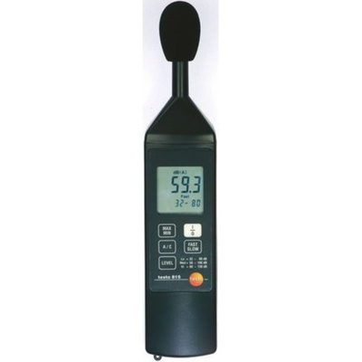 Testo 815 Sound Level Meter 8kHz 32 → 130 dB