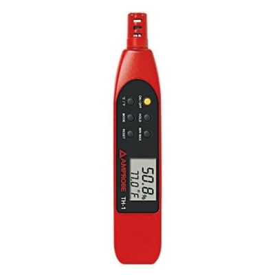 Amprobe TH-1 Hygrometer, Max Temperature +50°C, Max Humidity 100%RH