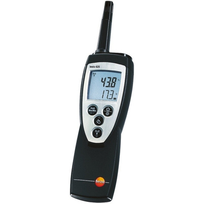 Testo 625 Handheld Hygrometer, Max Temperature +1370°C, Max Humidity 100%RH With UKAS Calibration