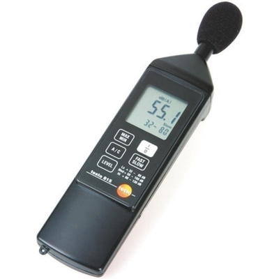 Testo 815 Sound Level Meter 8kHz 32 → 130 dB With RS Calibration