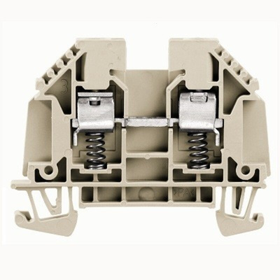 Weidmüller W Series Brown Feed Through Terminal Block, 0.5 → 10mm², Single-Level, Screw Termination, ATEX, IECEx