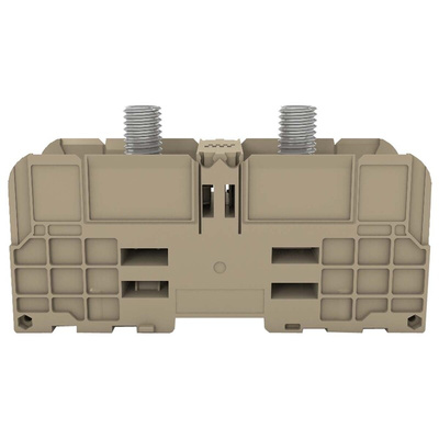 RS PRO Beige Stud Terminal, Double-Level, Bolt Termination