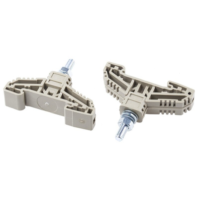 RS PRO Beige Stud Terminal, Single-Level, Bolt Termination