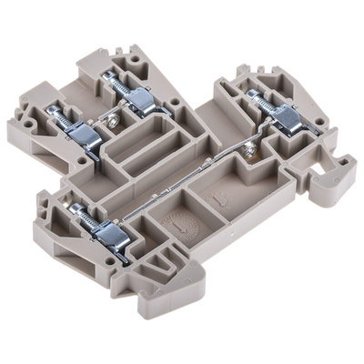 RS PRO Double Level Terminal Block, 4mm², Double-Level, Screw Termination