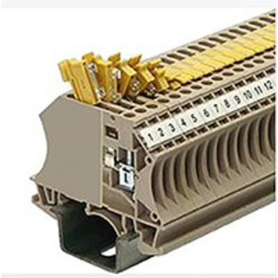RS PRO Disconnect Terminal Block, 2.5mm², Single-Level, Screw Termination