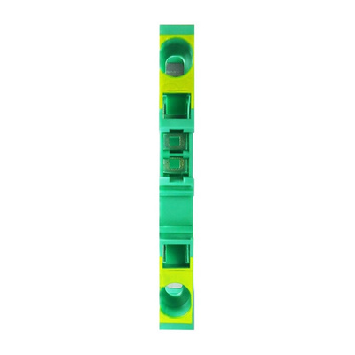 RS PRO Green/Yellow Feed Through Terminal Block, 4mm²