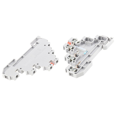 Entrelec SNA Series Grey DIN Rail Terminal Block, 2.5mm², Triple-Level, Screw Termination