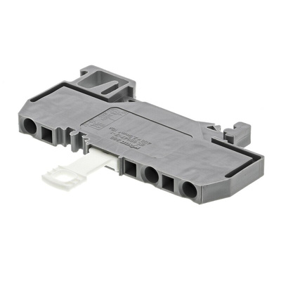 Wago 280 Series Grey Disconnect Terminal Block, 2.5mm², Single-Level, Cage Clamp Termination