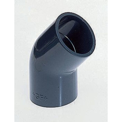 Georg Fischer 45° Elbow PVC Pipe Fitting, 1/2in