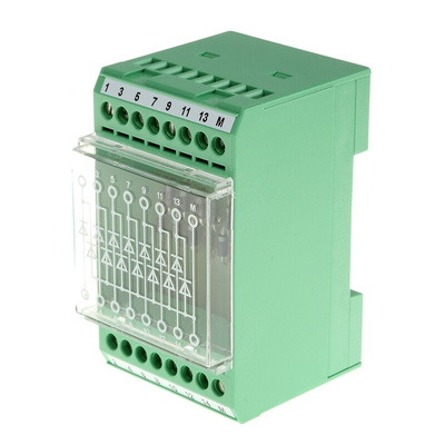 Phoenix Contact EMG 45-DIO14M/LP Series Modular Terminal Block, Screw Termination