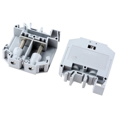 Phoenix Contact OTTA 25-M6 Series Grey DIN Rail Terminal Block, 1 → 25mm², Single-Level, Screw Termination