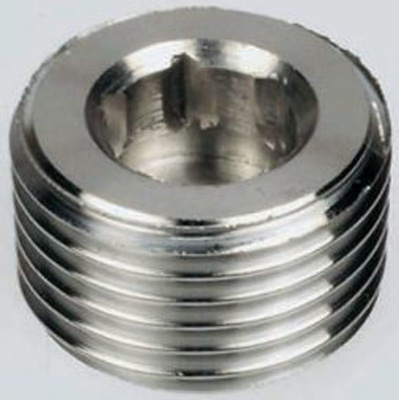Legris Stainless Steel Hexagon Plug 3/8in R(T) Male