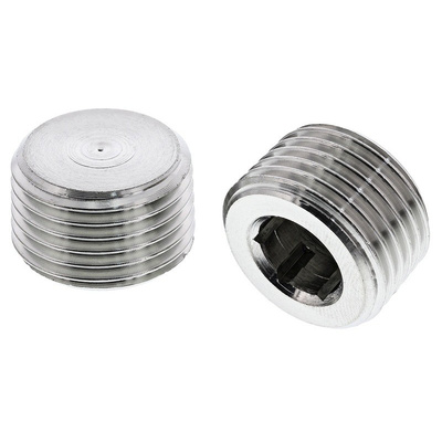 Legris Stainless Steel Hexagon Plug 1/2in R(T) Male