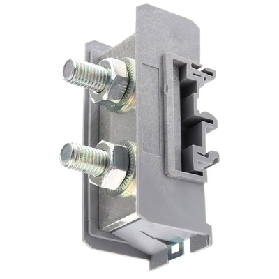 Entrelec SNA Series Grey Stud Terminal, 120mm², Single-Level, Bolt Termination