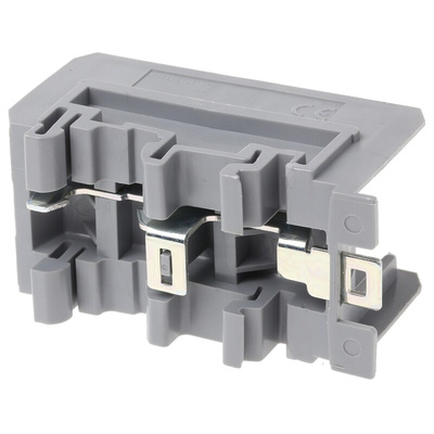 Entrelec SNA Series Grey Stud Terminal, 50mm², Single-Level, Bolt Termination