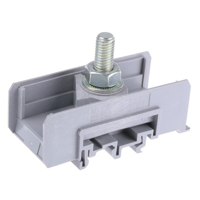 Entrelec SNA Series Grey Stud Terminal, 120mm², Single-Level, Bolt Termination