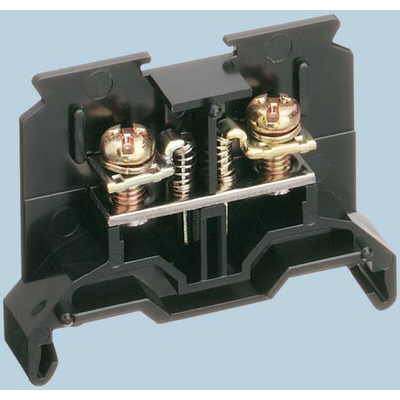 Toyogiken PTU Series DIN Rail Terminal Block, 2mm², Screw Termination