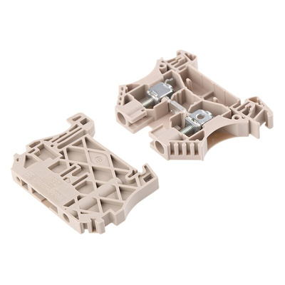 Weidmuller WDU Series DIN Rail Terminal Block, 6mm², Screw Termination