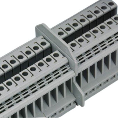 Phoenix Contact UK 10 N Series Grey DIN Rail Terminal Block, 0.5 → 10mm², Single-Level, Screw Termination, ATEX