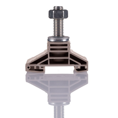 Weidmuller WF 12 Series Brown Stud Terminal, 120mm², Single-Level, Bolt Termination